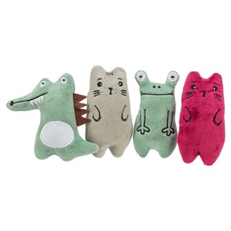 Trixie Dieren Pluche Met Catnip Assorti 11 CM