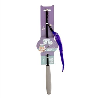 Fofos Easypets Uitschuifbare Kattenhengel Worm Paars