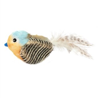 Fofos Blauwe Vogel Met Geluid En Catnip Ballen 17X11X6 CM