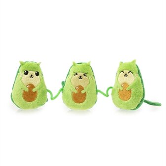 Fuzzyard Avocatos Aan Touw Met Catnip Pluche 15X6 CM