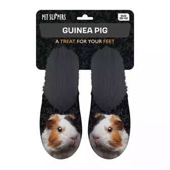 Merkloos Pantoffel Cavia Zwart MAAT 39-42