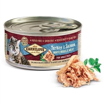 Carnilove Cans Turkey / Salmon 12X100 GR