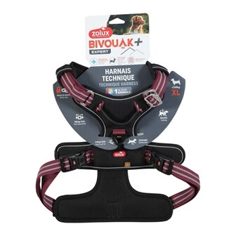 Zolux Bvk Hondentuig Red XL 45-77,5X81-107 CM