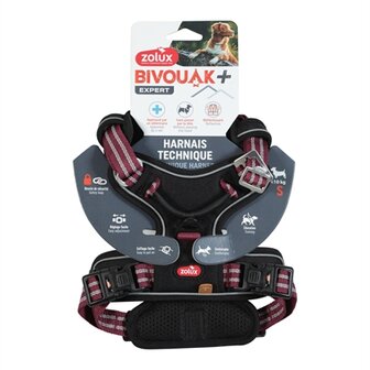 Zolux Bvk Hondentuig Red S 31,5-50X43-56 CM