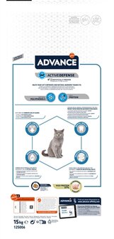 Advance Cat Sterilized Turkey 15 KG