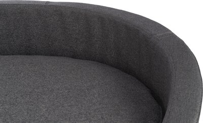 TRIXIE HONDENMAND CITYSTLE OVAAL HOME EDITION DONKERGRIJS