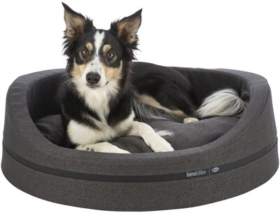 TRIXIE HONDENMAND CITYSTLE OVAAL HOME EDITION DONKERGRIJS