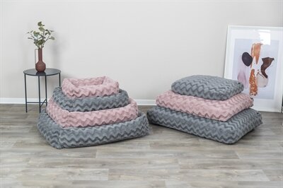 TRIXIE HONDENKUSSEN LOKI GERECYCLED HOEKIG ROZE