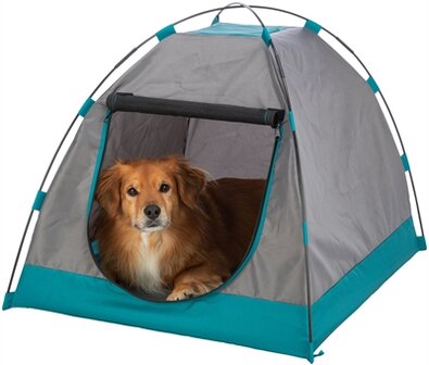 TRIXIE TENT VOOR HONDEN DONKERGRIJS / PETROL
