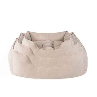 ROSEWOOD 40 WINKS HONDENMAND CORD RIBSTOF BEIGE