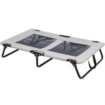 TRIXIE STRETCHER HONDENLIGBED GRIJS / ZWART