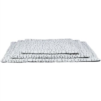 TRIXIE HONDEN LIGMAT MILA PLUCHE WIT / GRIJS