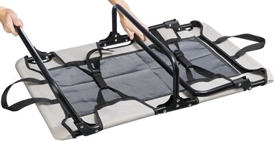 TRIXIE STRETCHER HONDENLIGBED GRIJS / ZWART