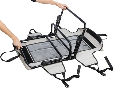 TRIXIE STRETCHER HONDENLIGBED GRIJS / ZWART
