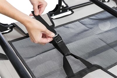 TRIXIE STRETCHER HONDENLIGBED GRIJS / ZWART