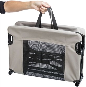 TRIXIE STRETCHER HONDENLIGBED GRIJS / ZWART