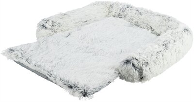 TRIXIE SOFA BED HARVEY MEUBELBESCHERMER HOEKIG WIT / ZWART