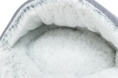 TRIXIE HONDENMAND DONUT HARVEY GRIJS / WIT-ZWART