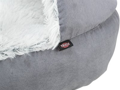 TRIXIE HONDENMAND DONUT HARVEY GRIJS / WIT-ZWART
