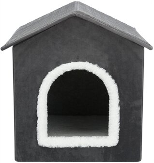 TRIXIE HONDENMAND / KATTENMAND HUIS LIVIA GRIJS / WIT