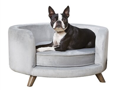 ENCHANTED HONDENMAND SOFA ROSIE GRIJS