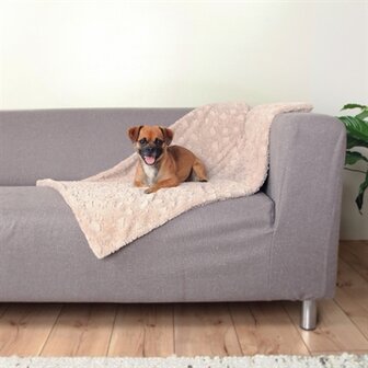 TRIXIE HONDENDEKEN COSY FLEECE BEIGE