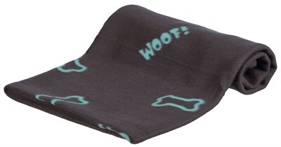 TRIXIE BEANY FLEECE HONDENDEKEN GRIJS