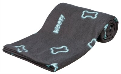 TRIXIE BARNEY FLEECE HONDENDEKEN GRIJS