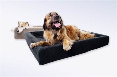 BIA BED FLEECE HOES HONDENMAND GRIJS