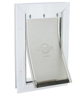 PETSAFE HONDENLUIK TOT 7 KG ALUMINIUM WIT