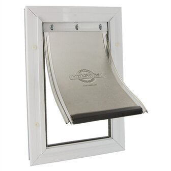 PETSAFE HONDENLUIK TOT 45 KG ALUMINIUM WIT