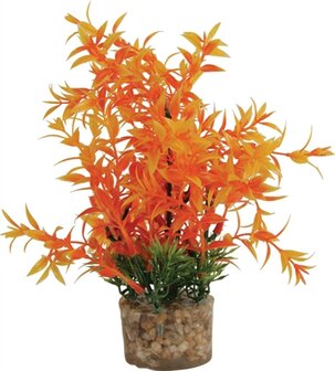 ZOLUX ORNAMENT PASTIC PLANT OP STENEN PUNTIG ASSORTI