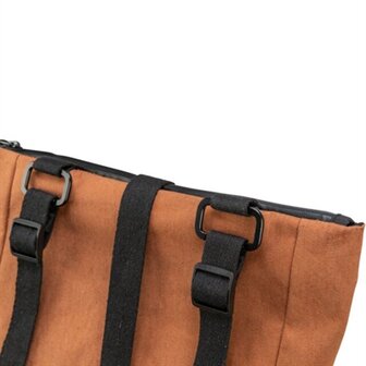 TRIXIE ROLLTOP RUGTAS MET HEUPTAS MET RIEM ROEST