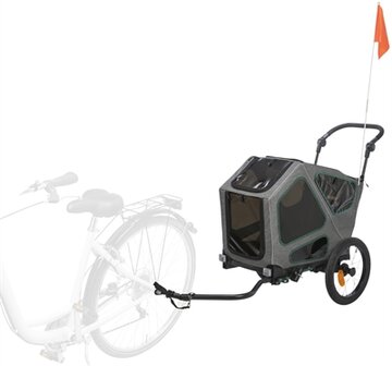 TRIXIE FIETSKAR GRIJS / SALIE