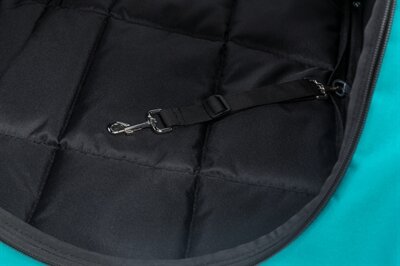 TRIXIE HONDENFIETSKAR LIMITED EDITION ZWART / TURQUOISE