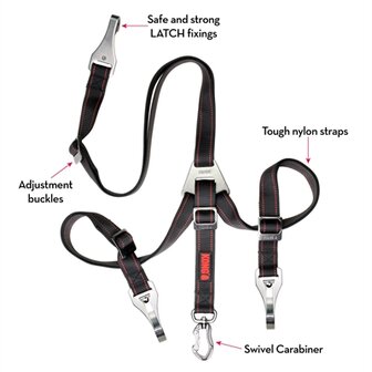 KONG AUTOGORDEL HOND ULTIMATE SAFETY
