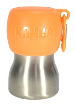 KONG H2O DRINKFLES RVS ORANJE
