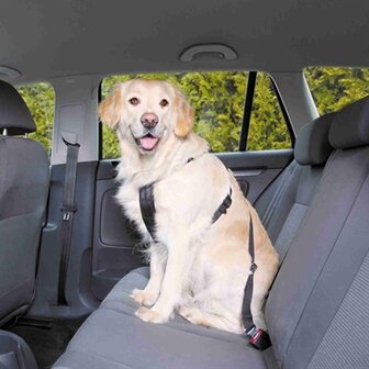 TRIXIE HONDENTUIG AUTO INCLUSIEF GORDEL ZWART