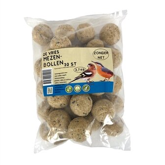 DE VRIES MEZENBOLLEN ZONDER NET