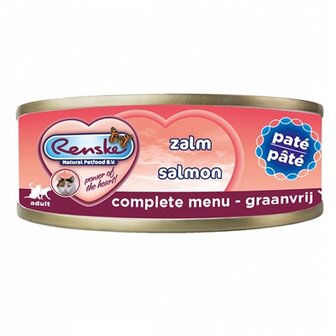 RENSKE KAT VERS BEREID PATE ZALM GRAANVRIJ