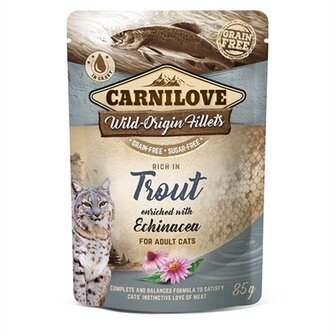 CARNILOVE POUCH TROUT