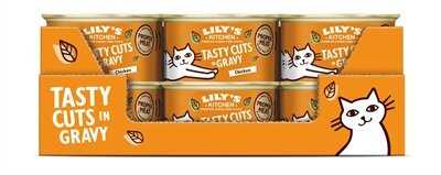 LILY&#039;S KITCHEN SIMPLY CHICKEN TASTY CUTS IN GRAVY