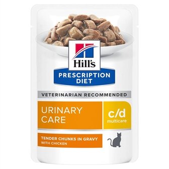 HILL&#039;S FELINE C/D MULTICARE UNRINARY CARE CHICKEN