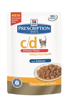HILL&#039;S FELINE C/D URINARY STRESS ZALM