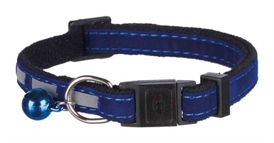 TRIXIE HALSBAND KAT SAFER LIFE FLUWEEL REFLECTEREND ASSORTI
