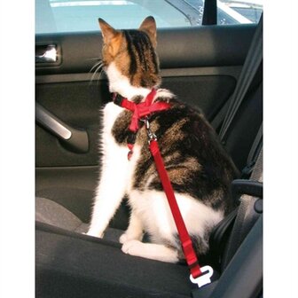 TRIXIE KATTENTUIG VOOR IN DE AUTO ROOD