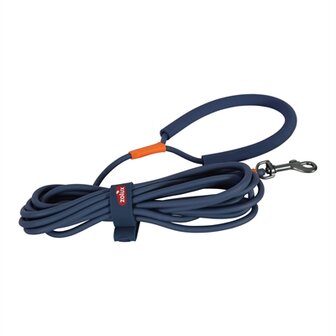 ZOLUX BVK SLEEPLIJN ROND SILICONEN BLAUW