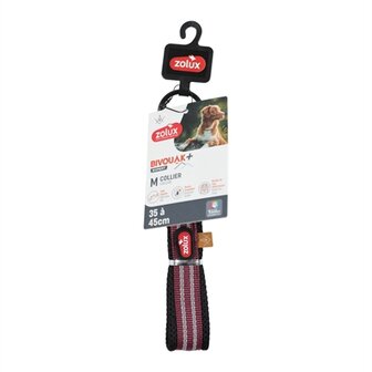 ZOLUX BVK HALSBAND HOND ROOD