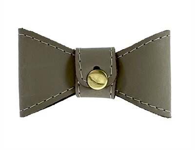 SAZZZ VLINDERSTRIK GLAMPER CLASSIC LEER TAUPE