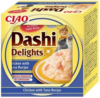 INABA DASHI DELIGHTS CHICKEN WITH TUNA RECIPE